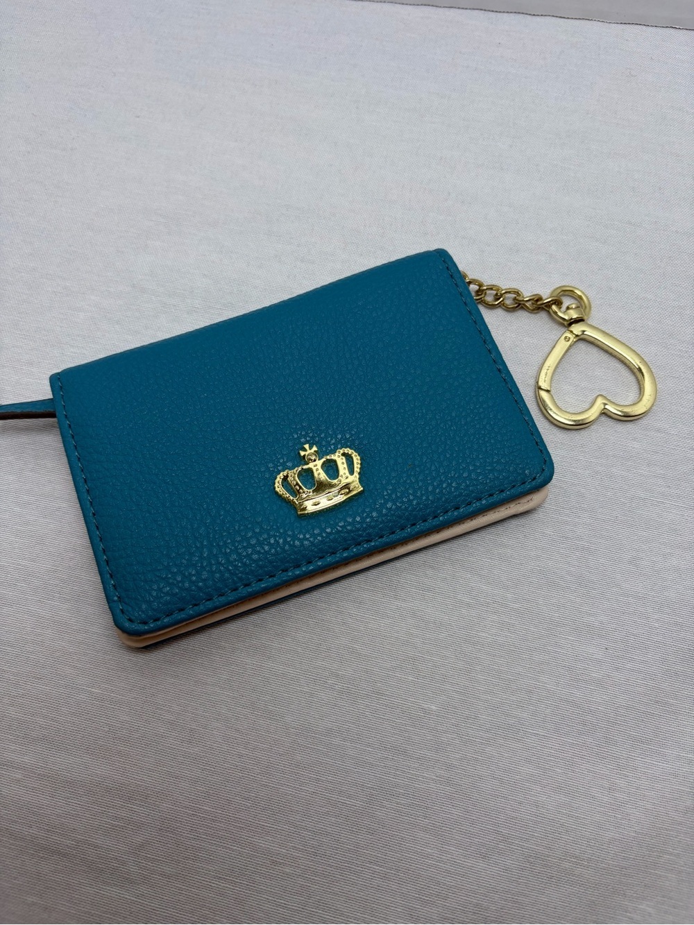 Juicy By Juicy Couture Crowd Peacock Pleaser Slim Card Wallet